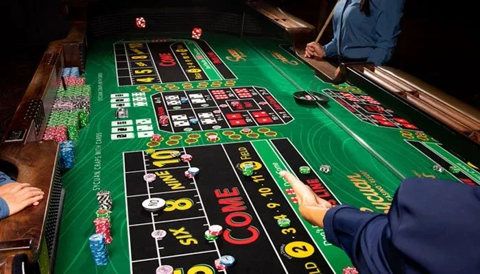 Roulette wheel detail